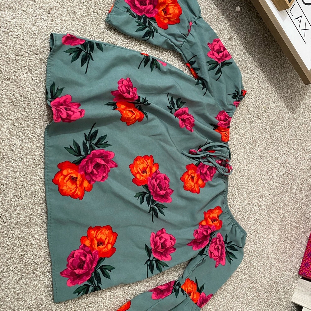 Off the shoulder blouse